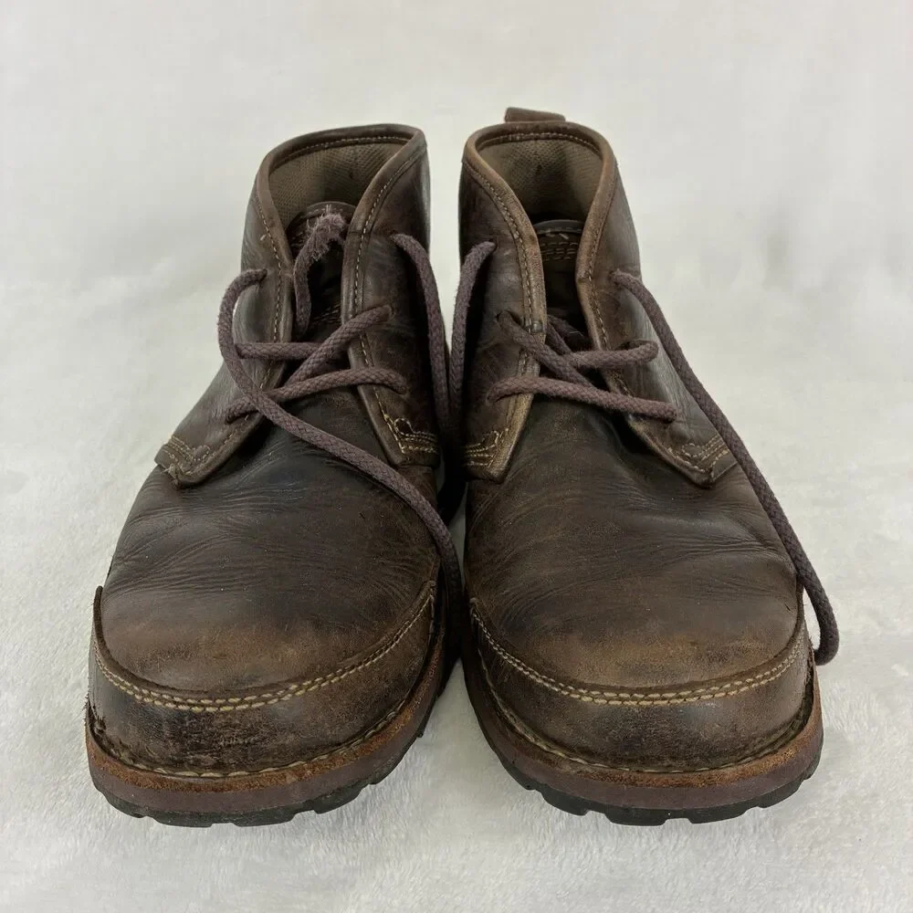 Timberland Earthkeepers Leather Chukka Boots Men’s Size 8.5M Brown Lace Up 21547